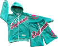 REPPN - Heavyweight Hoodie & Sweatshorts Set - Miami Vice