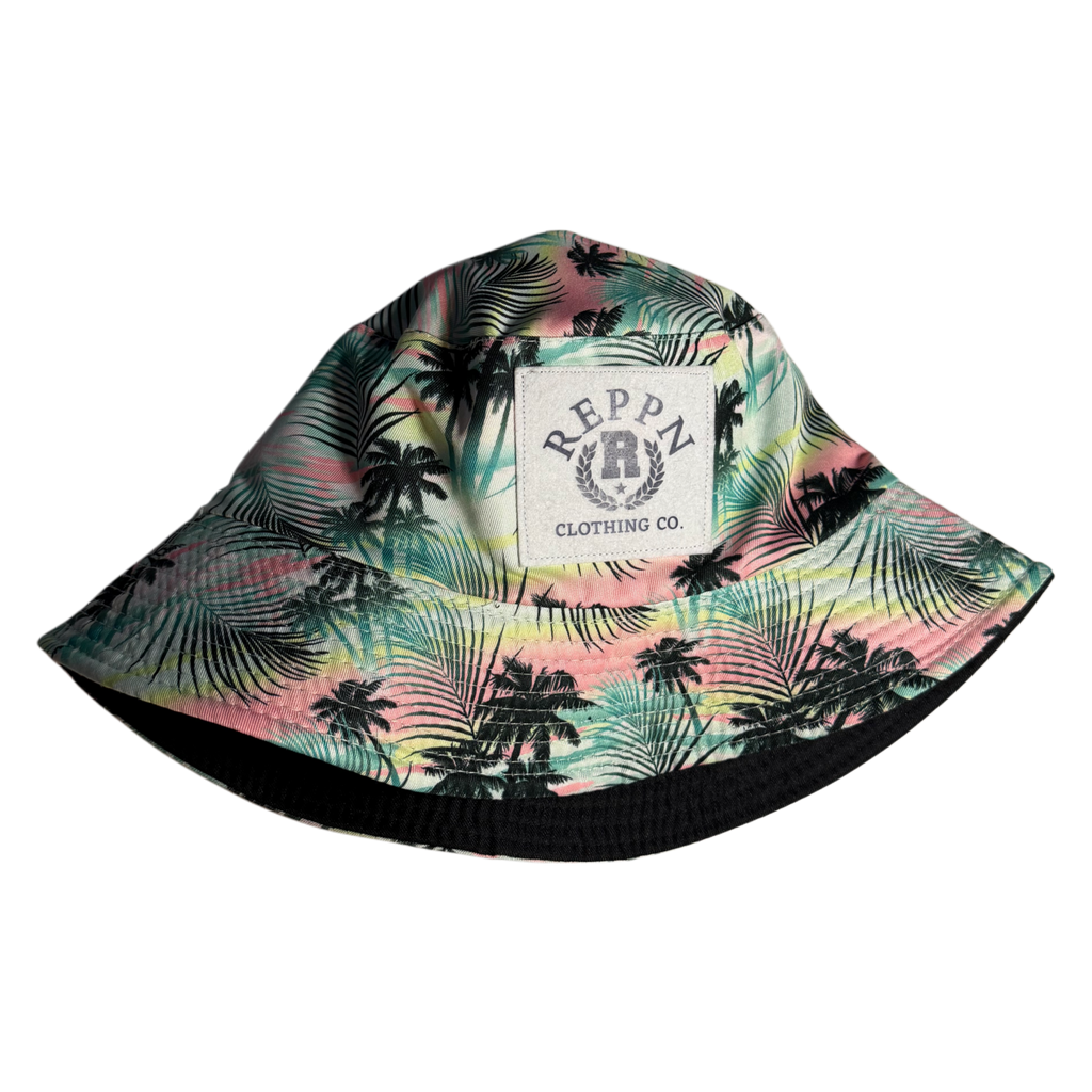 REPPN - Tropical Vacation Bucket Hat - Havana
