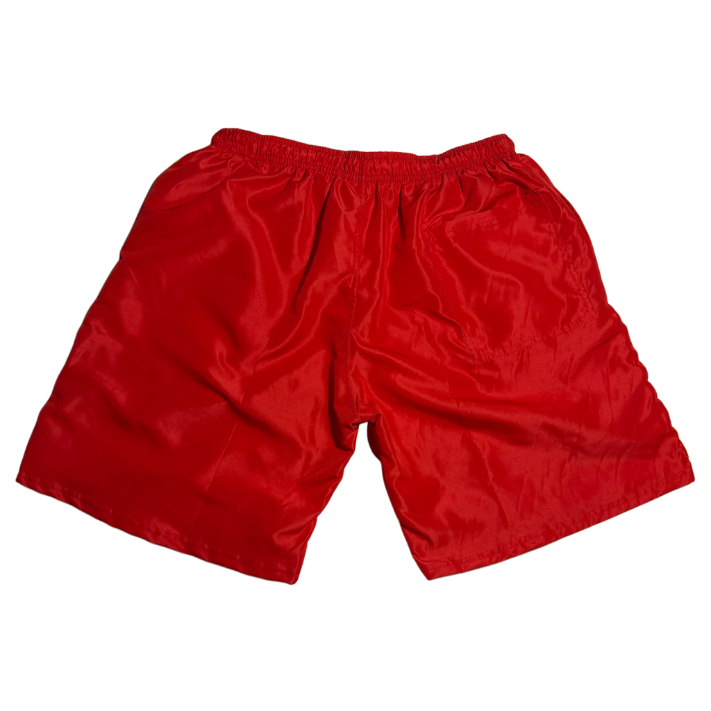 REPPN - Nylon Windbreaker Shorts - Red