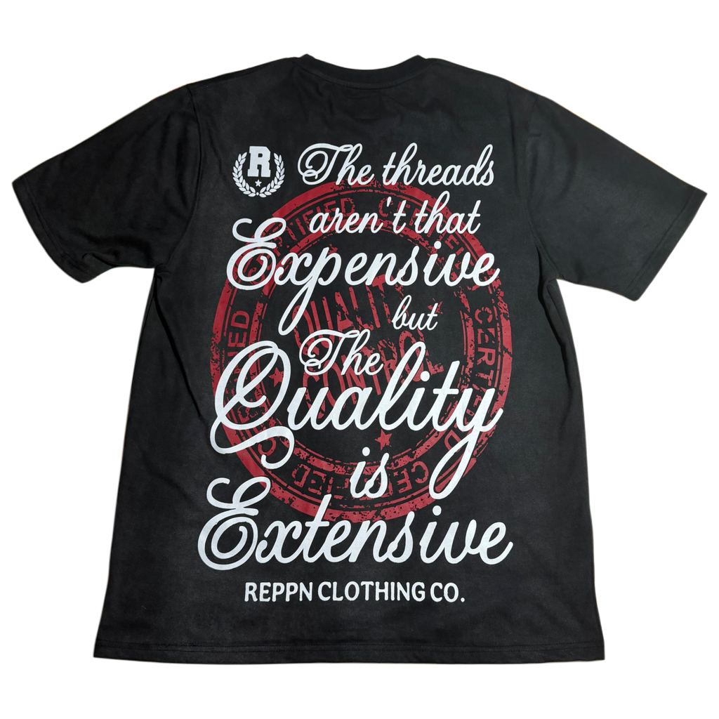 REPPN - Extensive Quality T-Shirt - Faded Black