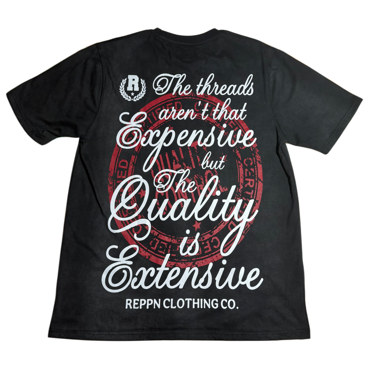 REPPN - Extensive Quality T-Shirt - Faded Black