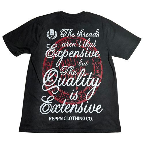 REPPN - Extensive Quality T-Shirt - Faded Black
