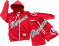 REPPN - Heavyweight Hoodie & Sweatshorts Set - Red