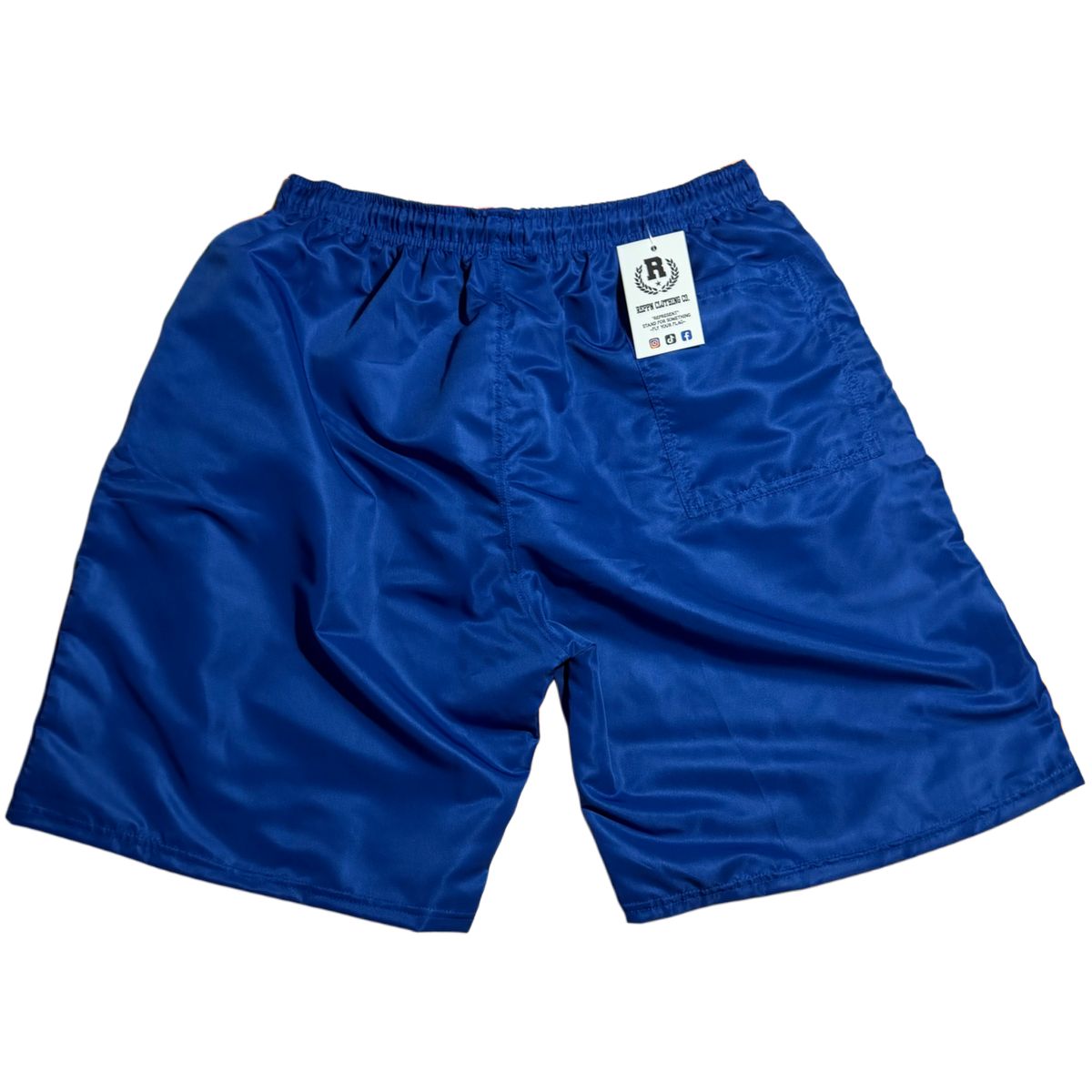 REPPN - Nylon Windbreaker Shorts - Royal Blue