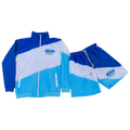 REPPN CREW - Windbreaker Jacket & Shorts Set - Blue