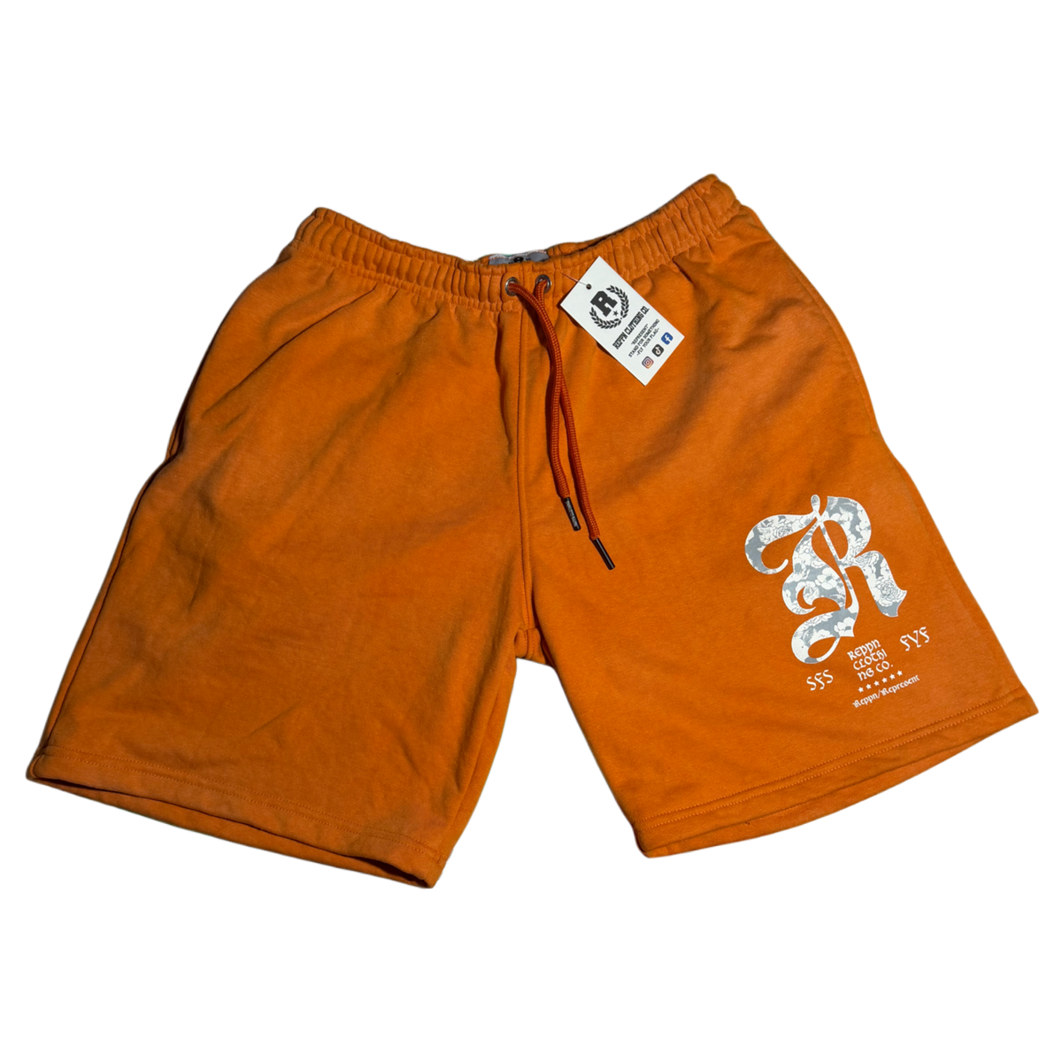 REPPN - Signature Series Fleece Sweat Shorts - Orange