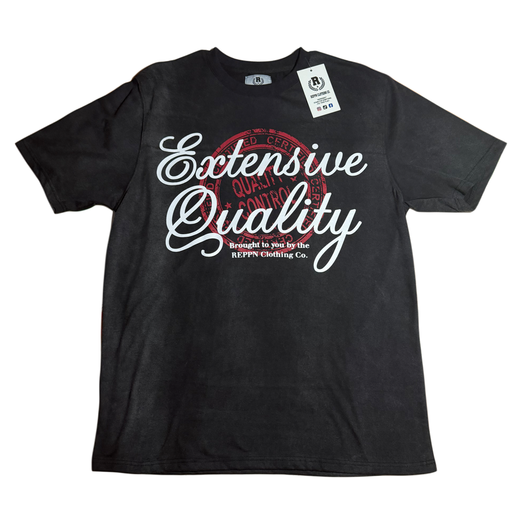 REPPN - Extensive Quality T-Shirt - Faded Black