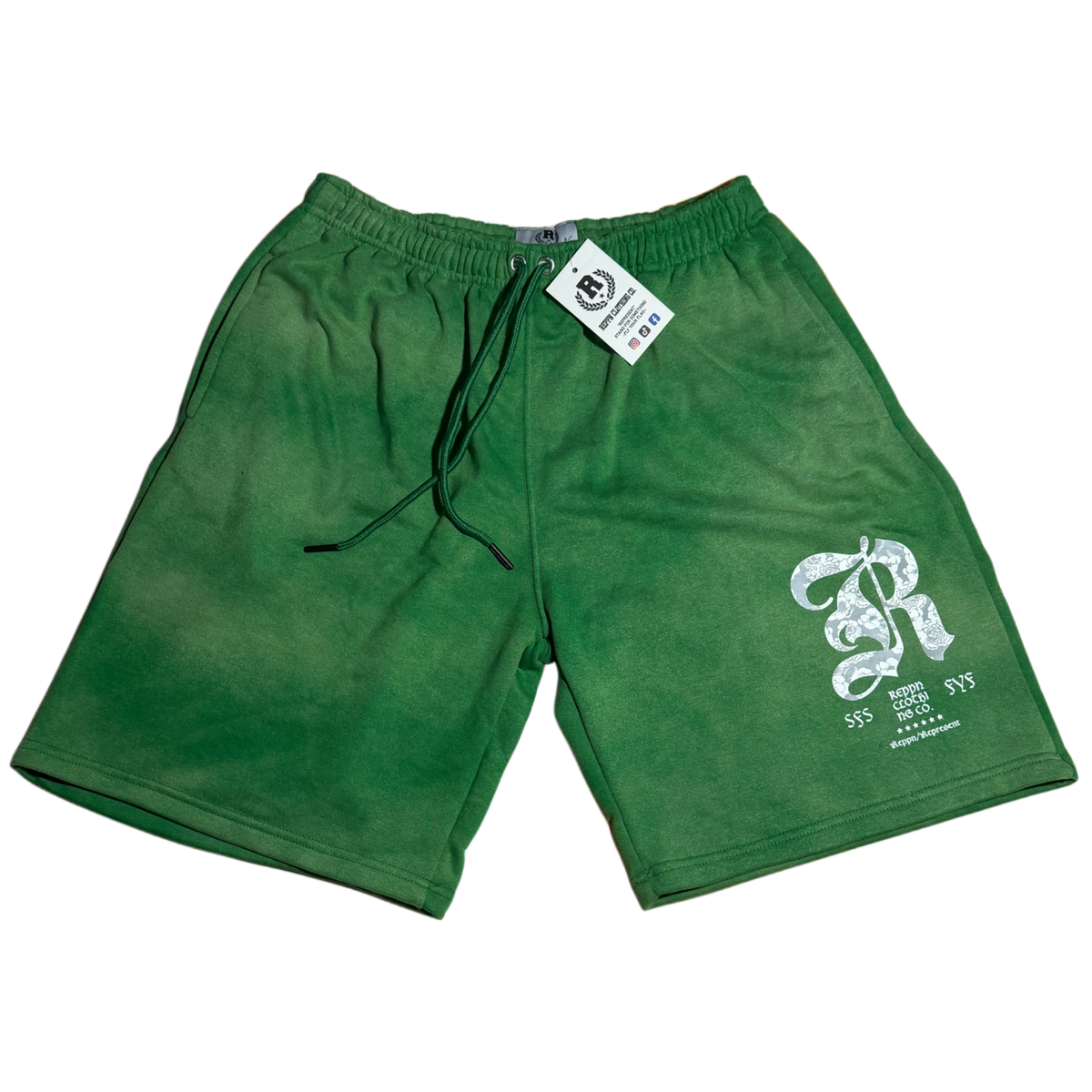 REPPN - Signature Series Fleece Sweat Shorts - Green