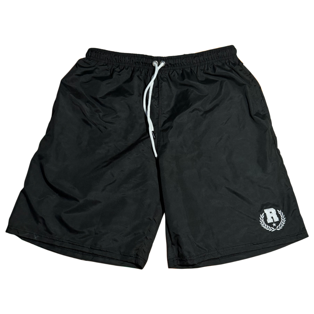 REPPN - Nylon Windbreaker Shorts - Black