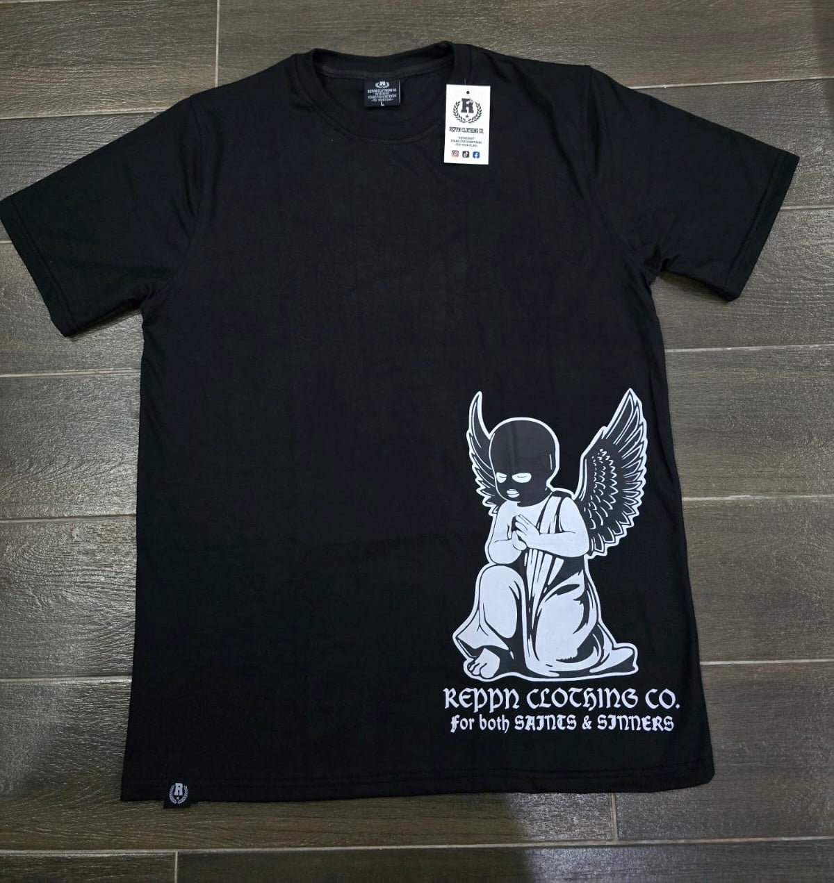 REPPN - Saints & Sinners T-shirt Black