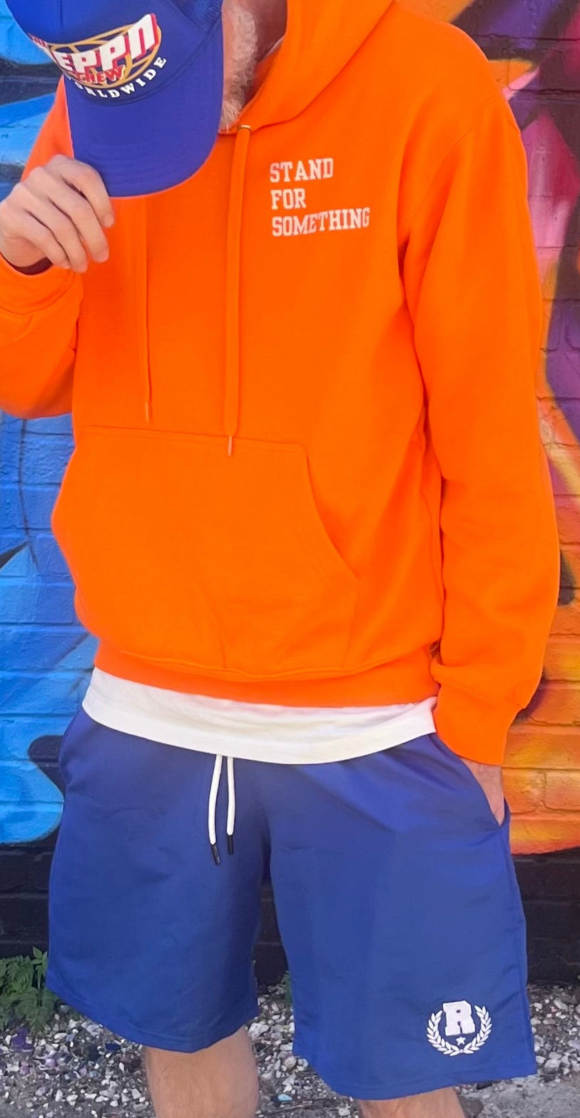 REPPN - Nylon Windbreaker Shorts - Royal Blue