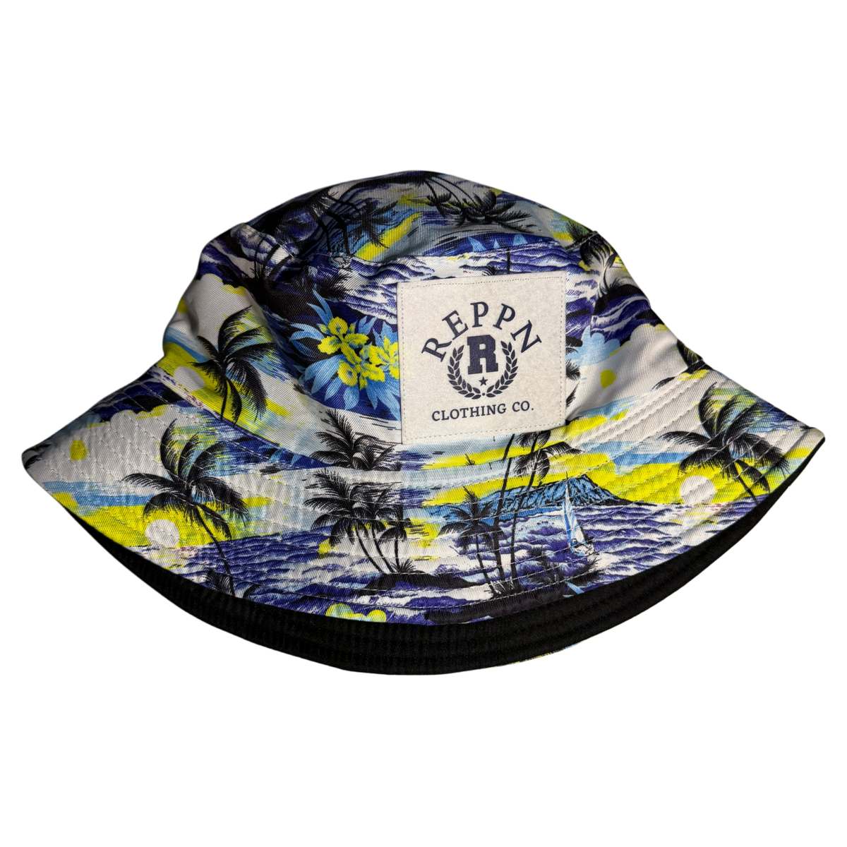 REPPN - Tropical Vacation Bucket Hat - Indigo