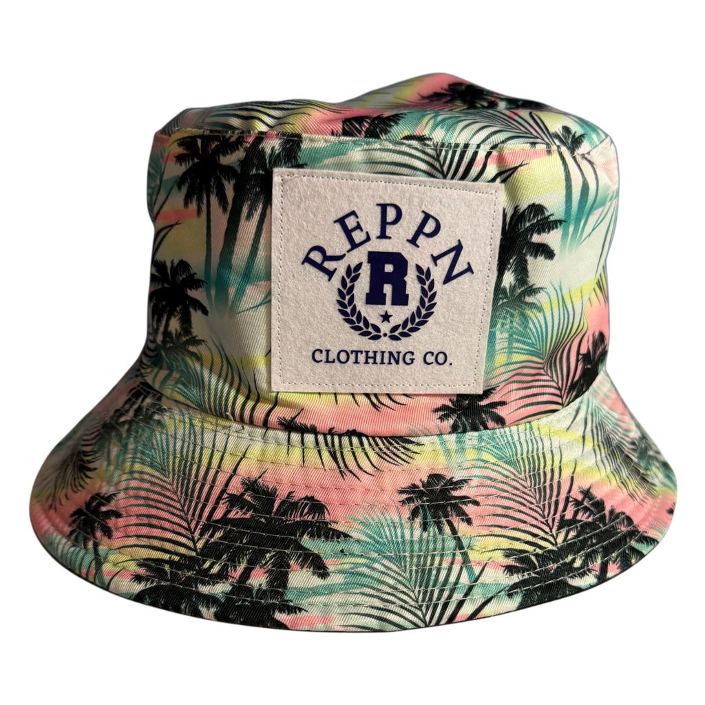 REPPN - Tropical Vacation Bucket Hat - Havana