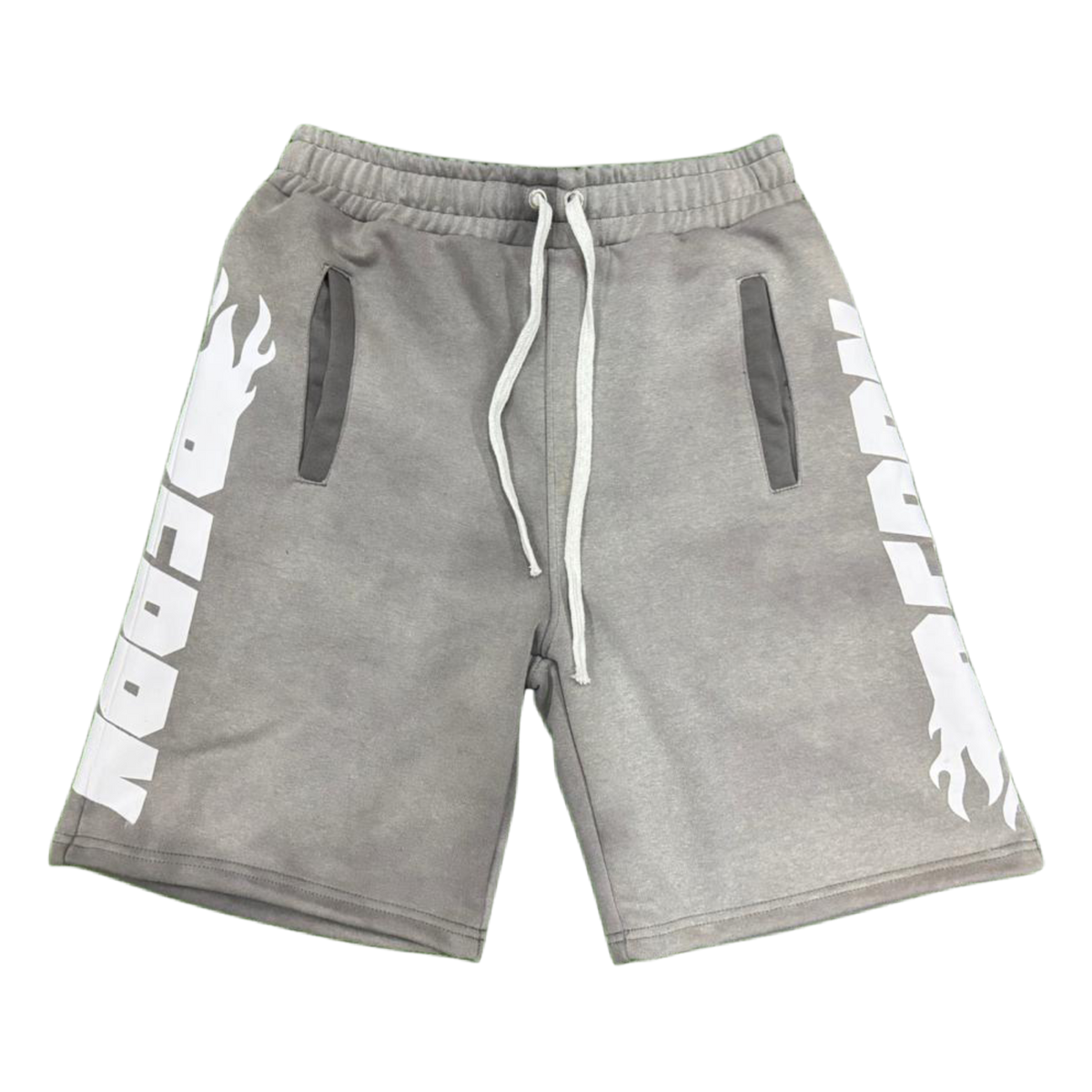 REPPN - Men’s Heavyweight fleece sweatshorts Gray (washed)