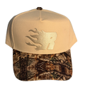 REPPN - Camo Brim SnapBack Hat - Cream