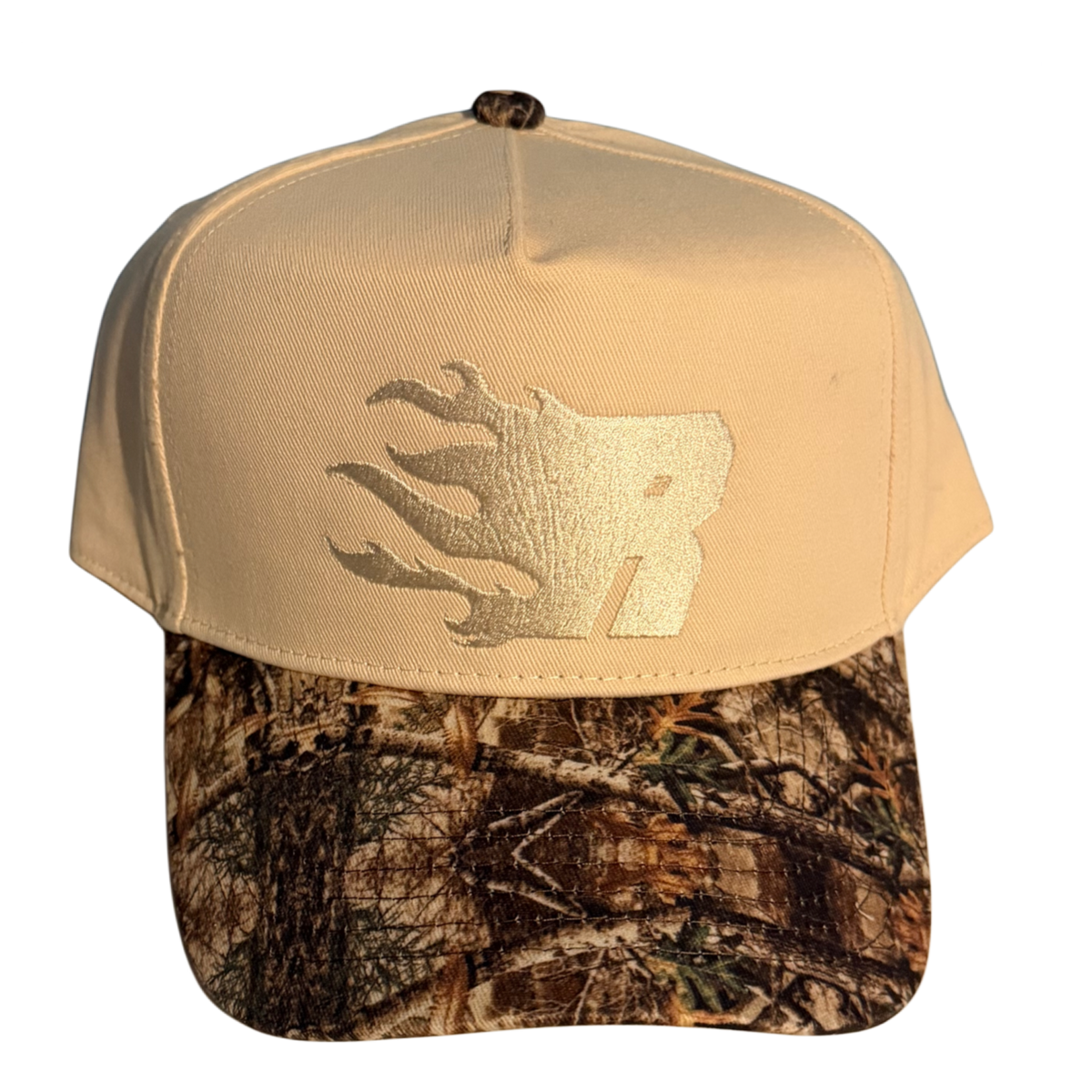 REPPN - Camo Brim SnapBack Hat - Cream